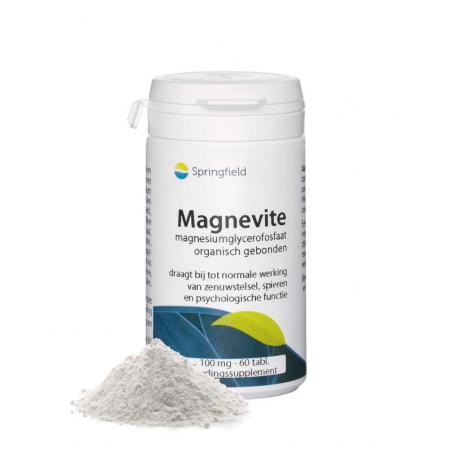 Magnevite magnesium glycerofosfaat 100 mgMineralen multi8715216253042