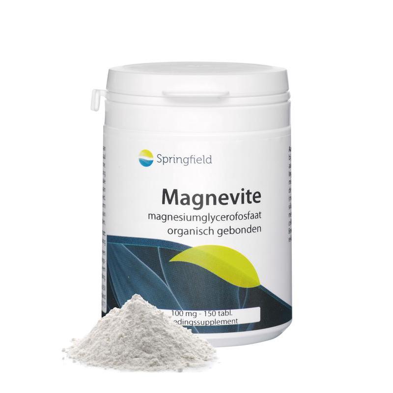 Magnevite magnesium glycerofosfaat 100 mgMineralen multi8715216253059