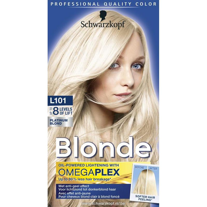 Blonde haarverf platinum blond L101Haarkleuring5410091694586