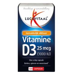 Vitamine D3 25ugVitamine enkel8711596593327