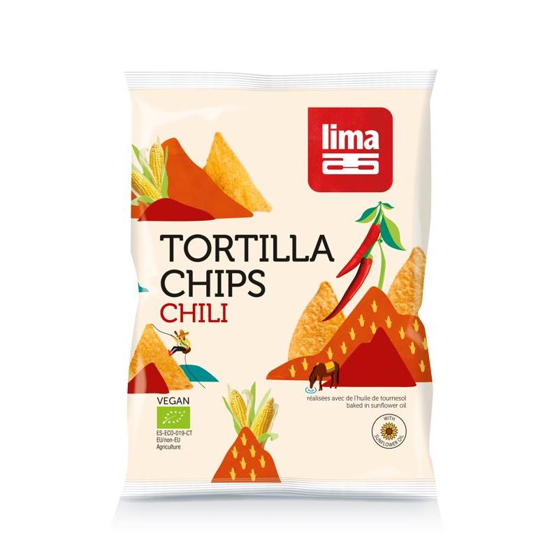 Tortilla chips chili bioZoutjes/chips5411788046381