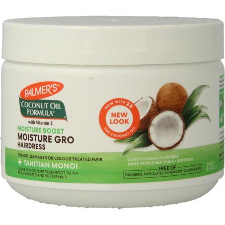 Coconut oil formula moisture gro potConditioner10181023705