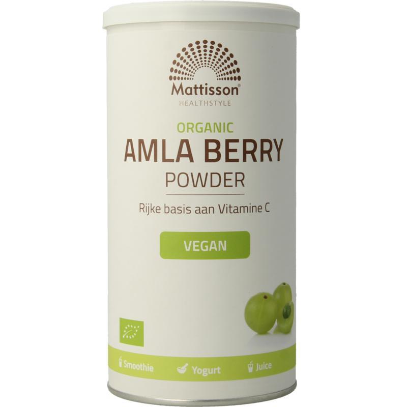 Organic amla berry powder bioOverig gezondheidsproducten8720289192754