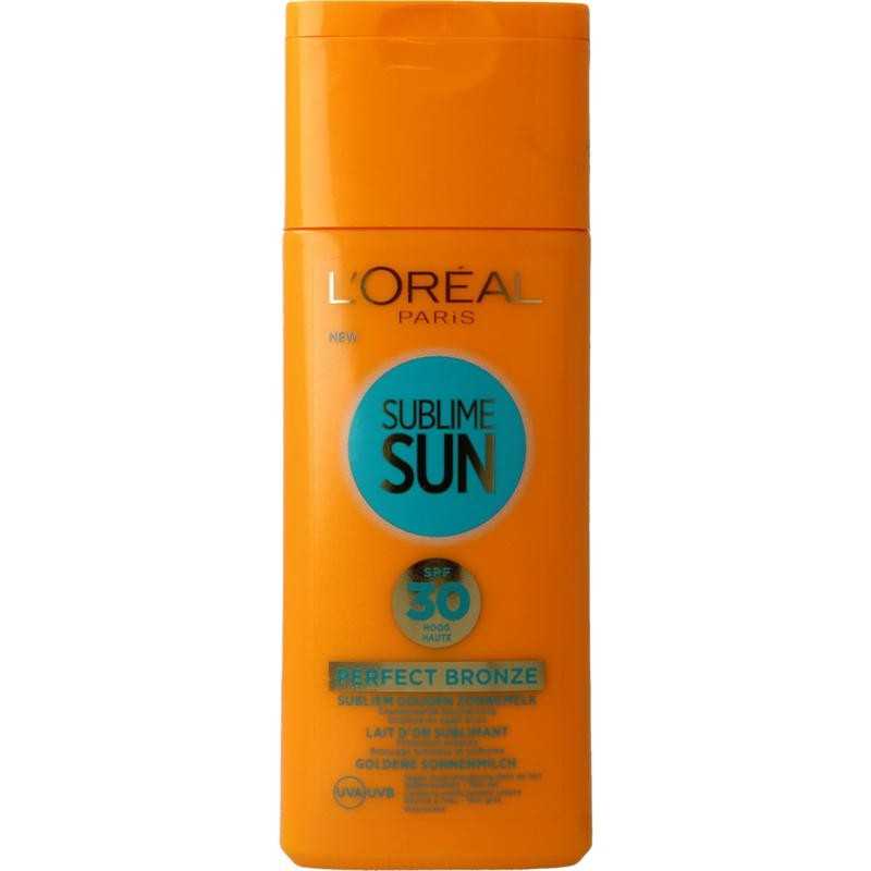 Sublime sun perfect bronz SPF30In de zon3600522616054