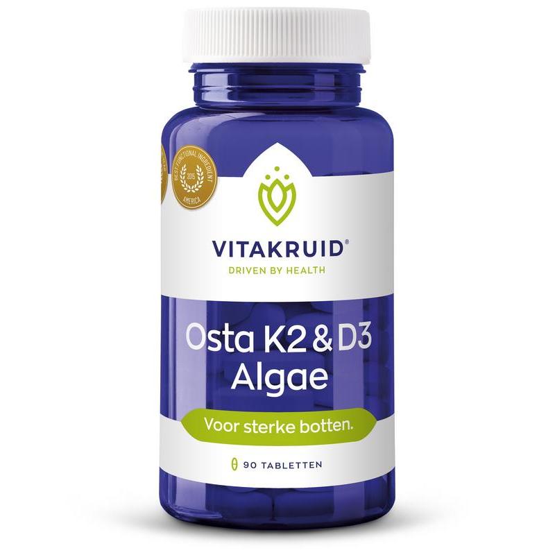Osta K2 & D3 algaeOverig vitaminen/mineralen8717438690704