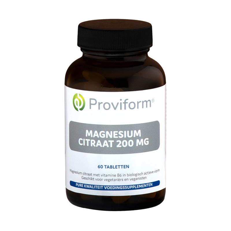 Magnesium citraat 200 mg & B6Mineralen multi8717677125418