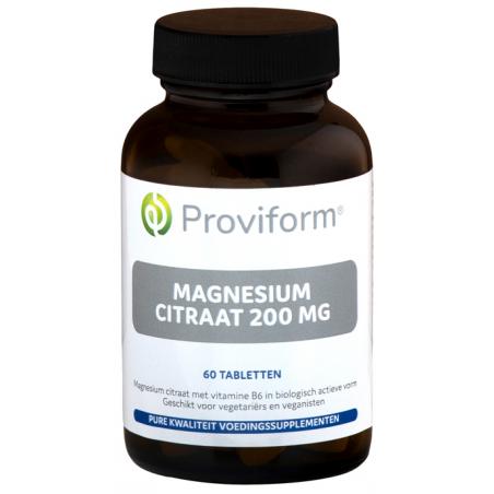 Magnesium citraat 200 mg & B6Mineralen multi8717677125418