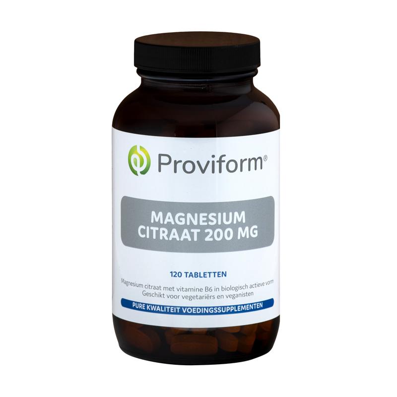 Magnesium citraat 200 mg & B6Mineralen multi8717677125425