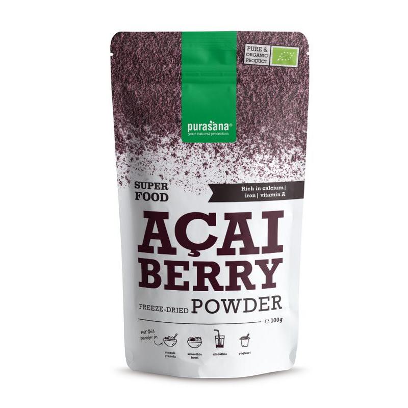 Acai bessen poeder vegan bioOverig gezondheidsproducten5400706613149