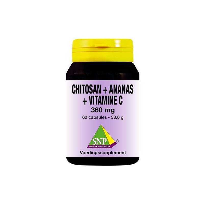 Chitosan ananas vitamine C 360mgOverig gezondheidsproducten8718591420672