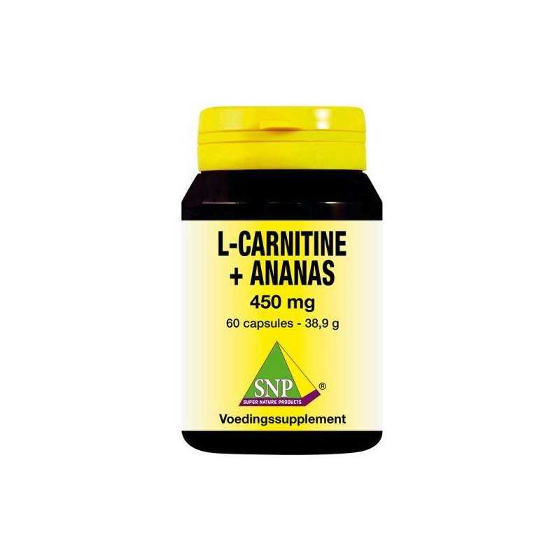 L Carnitine ananas 450 mgOverig gezondheidsproducten8718591420221