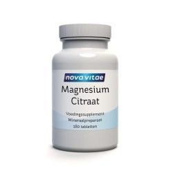 Magnesium citraat malaat met actieve vorm vit. b6Mineralen enkel8720791840433