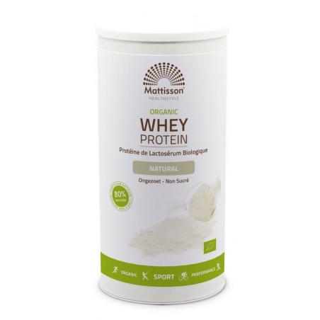 Wei whey proteine naturel 80% bioOverig gezondheidsproducten8717677964307