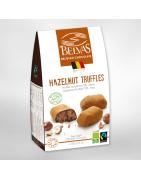 Praline hazelnoot truffels bioSnoepgoed5425007880366