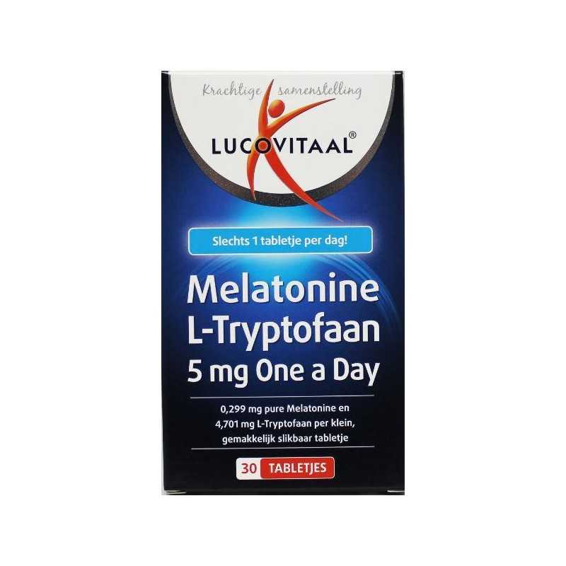 Melatonine L-tryptofaan 5mgOverig gezondheidsproducten8713713042480