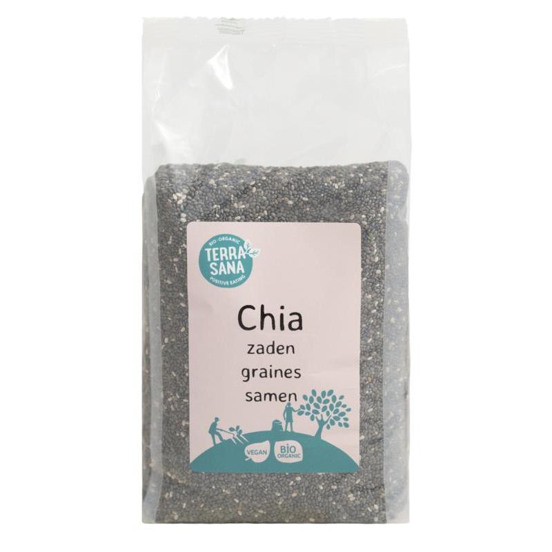 RAW Chia zaad zwart bioVoeding8713576007145