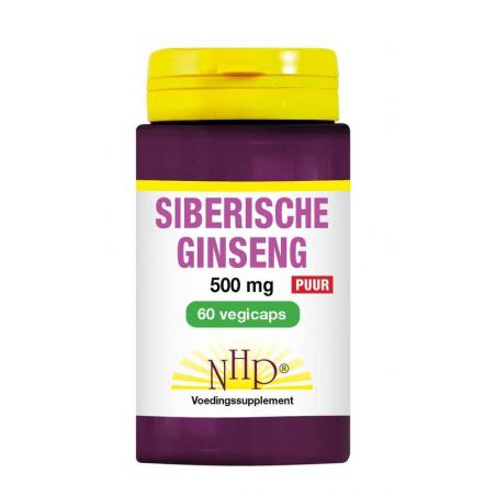 Siberische ginseng 500mg puurOverig gezondheidsproducten8718591427046