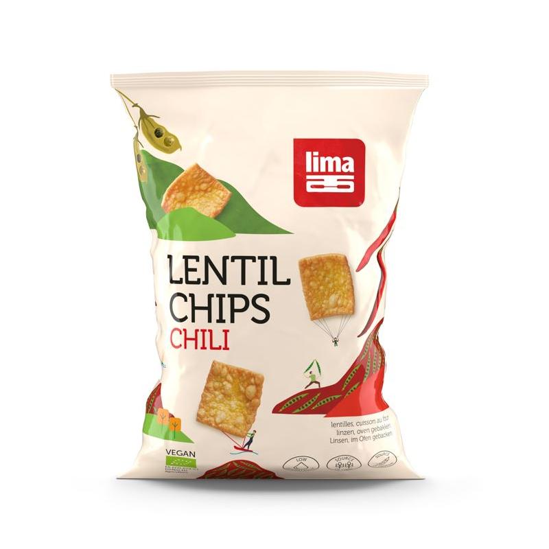 Lentil linzen chips chilli bioVoeding5411788047050