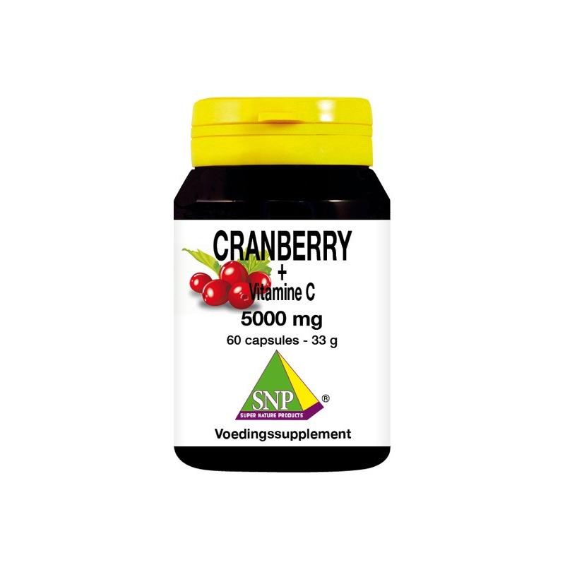 Cranberry vitamine C 5000mgOverig gezondheidsproducten8718591422607