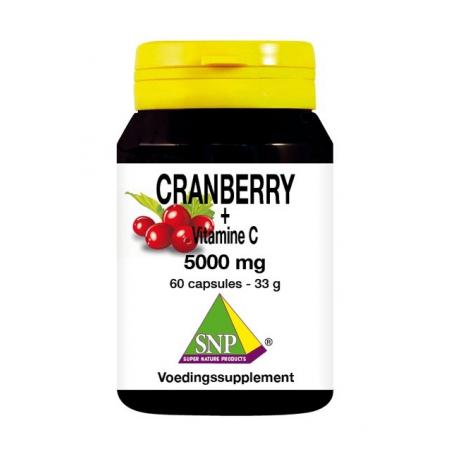 Cranberry vitamine C 5000mgOverig gezondheidsproducten8718591422607