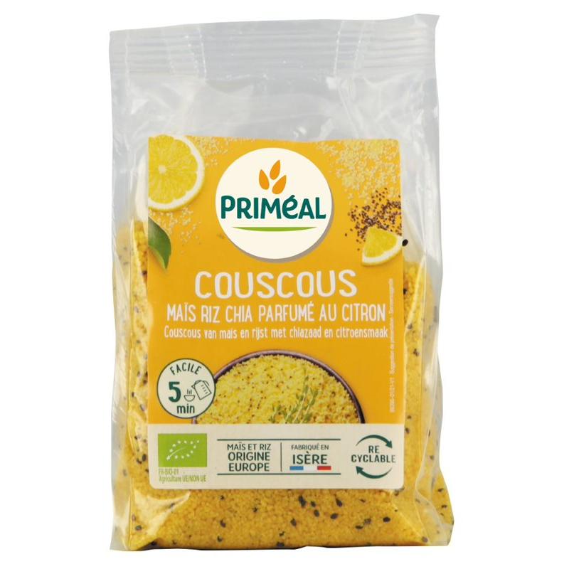 Couscous mais rijst en chia citroen bioVoeding3380380071805