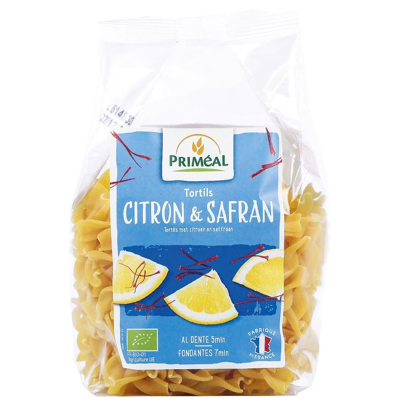 Fusilli tortils citroen safraan bioVoeding3380390173506