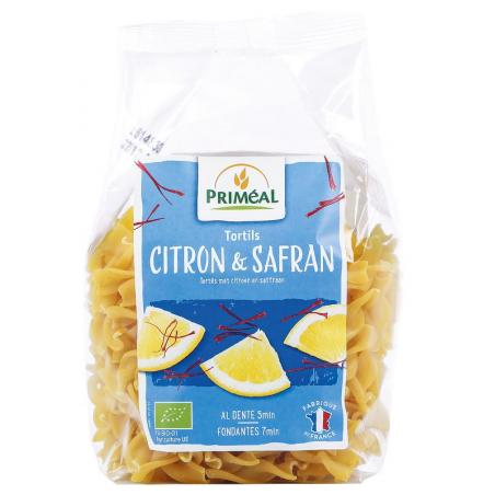 Fusilli tortils citroen safraan bioVoeding3380390173506