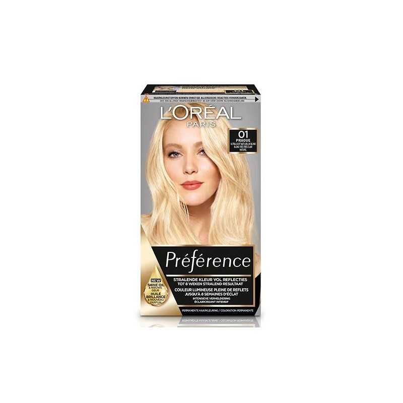 Preference 01 super licht natuurlijk blondHaarkleuring3600523287680