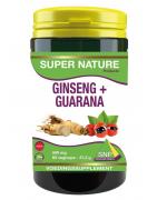 Ginseng guarana 500 mg puurFytotherapie8718591422058