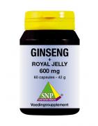 Ginseng + royal jelly 600 mgFytotherapie8718591422065