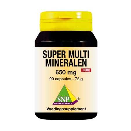 Super multi mineralen 650mg puurMineralen multi8718591422119