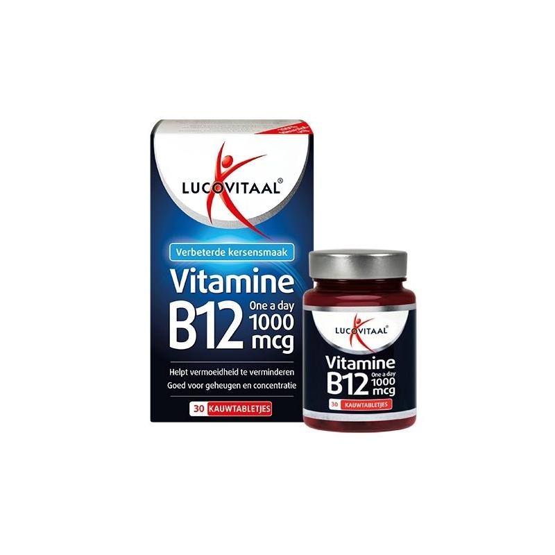 Vitamine B12 1000mcgVitamine enkel8713713041292