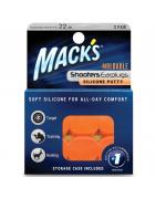 Shooters moldable earplugs orangeOorverzorging033732000437