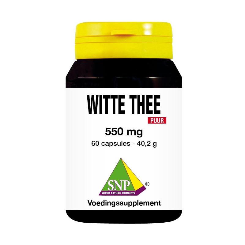 Witte thee 550mg puurOverig gezondheidsproducten8718591422690