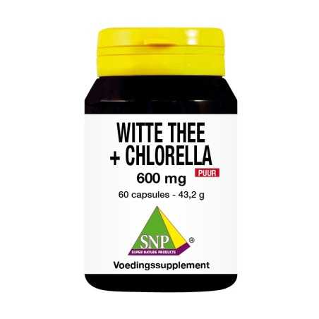 Witte thee + chlorella 600mg puurOverig gezondheidsproducten8718591422713