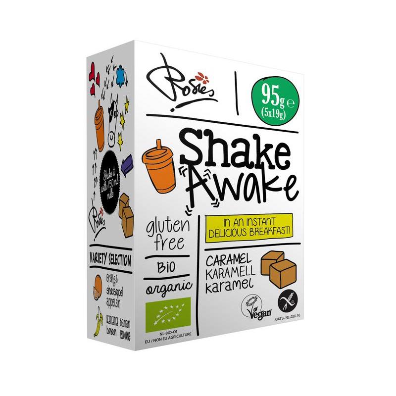 Shake awake caramel 19 gram bioVoeding8714266201003