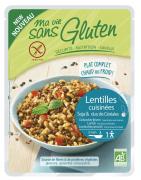 Gekookte linzen soja & granenduo glutenvrij bioVoeding3380380076237