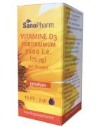 Vitamine D3 fortissimum EmulsanOverig vitaminen/mineralen8718347172374