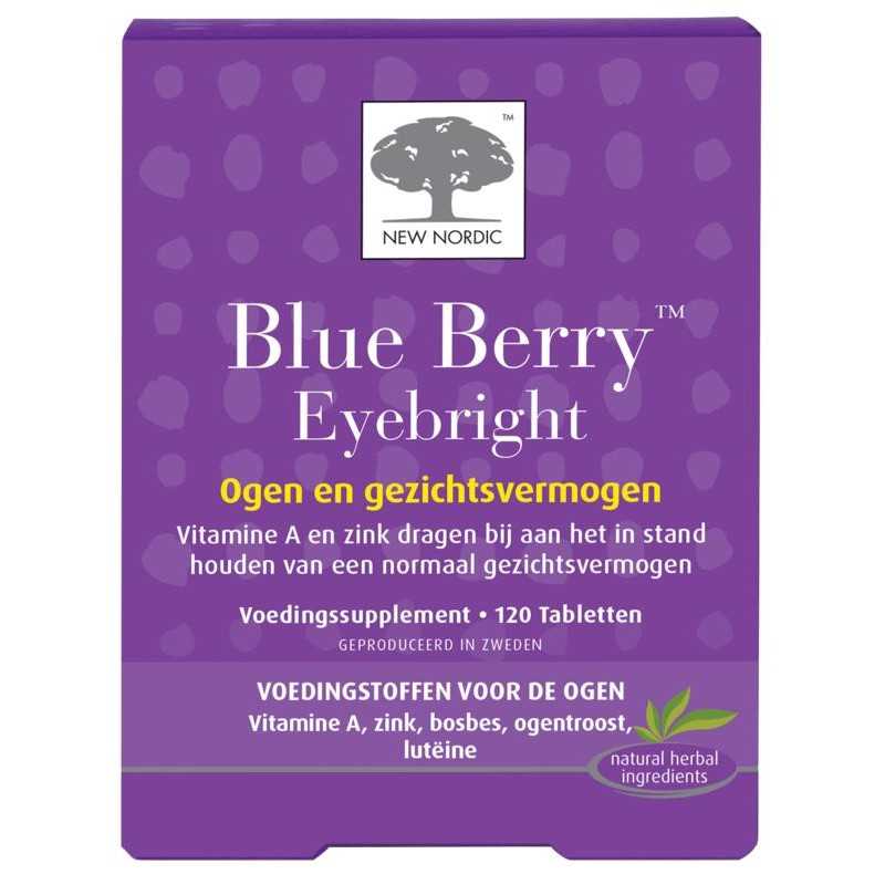 Blue berry eyebrightOverig vitaminen/mineralen5021807317424