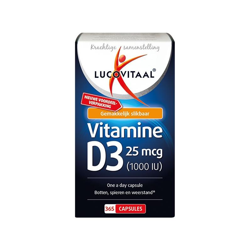 Vitamine D3 25mcgVitamine enkel8713713022178