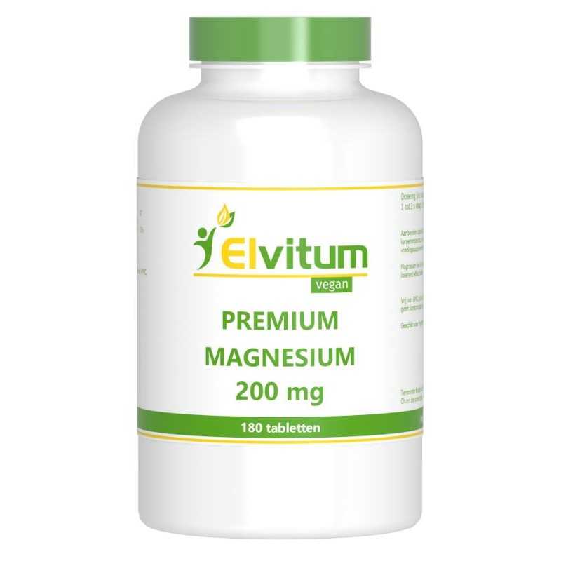 Premium magnesium 200mgMineralen enkel8718421582143