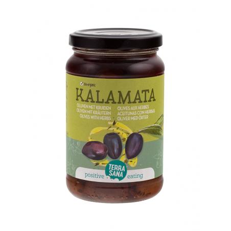 Kalamata olijven in kruidenolie bioVoeding8713576000689