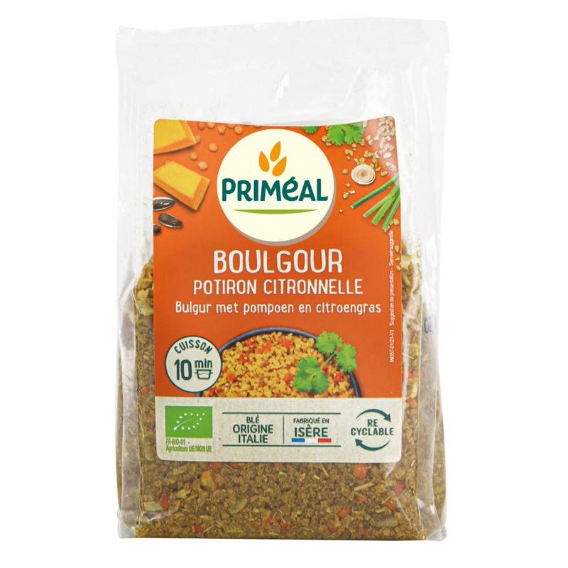 Bulgur met pompoen en citroengras bioVoeding3380380077661