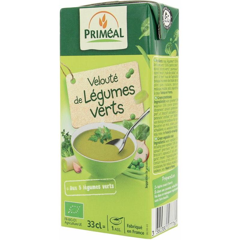 Veloute gebonden soep groene groenten bioVoeding3380380077760