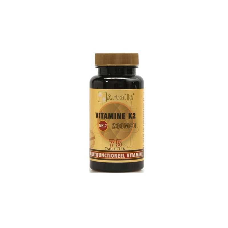 Vitamine K2 200mcg (Menachinon-7)Vitamine enkel8717472405708