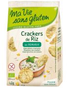 Rijstcrackers rozemarijn glutenvrij bioVoeding3380380077968