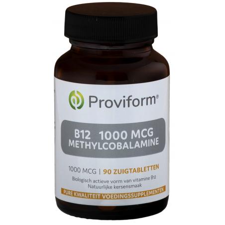 Vitamine B12 1000 mcg methylcobalamineVitamine enkel8717677123186