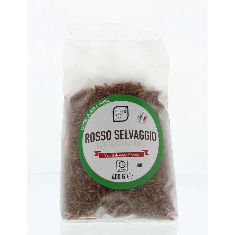 Rode rijst rosso selvaggio bioVoeding8718885876840