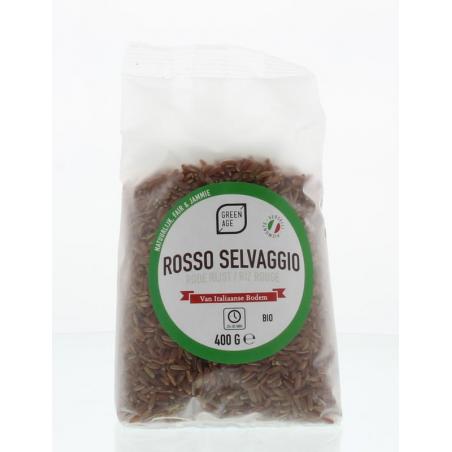 Rode rijst rosso selvaggio bioVoeding8718885876840