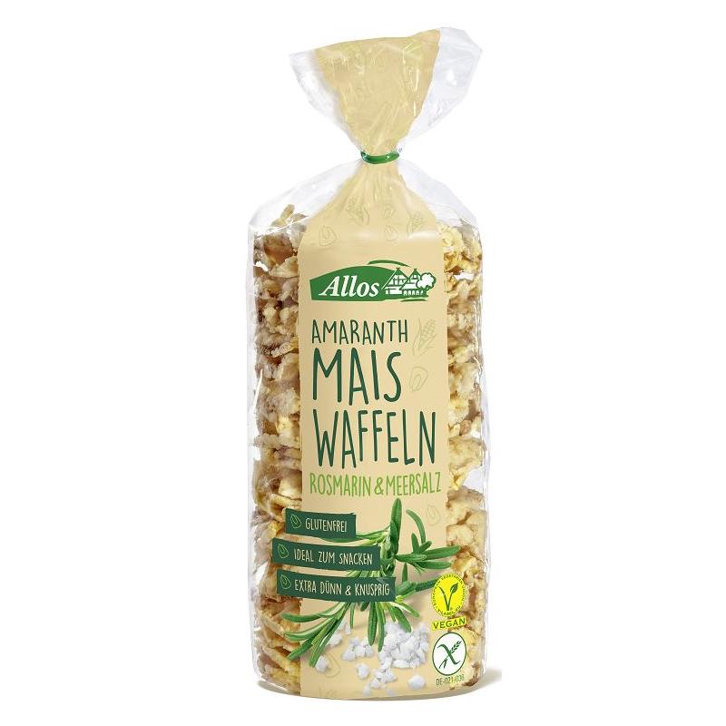 Amarant maiswafels rozemarijn bioVoeding4016249151287